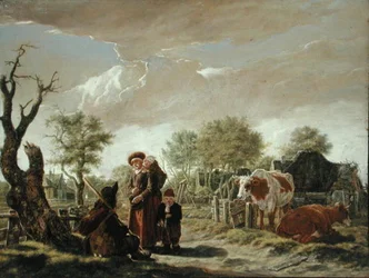 The Traveller（油彩・キャンバス）