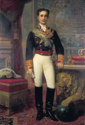 アルフォンソ12世の肖像（1857-1885） 19世紀最後の3分の1（絵画