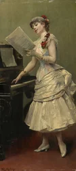 歌手、1880年頃