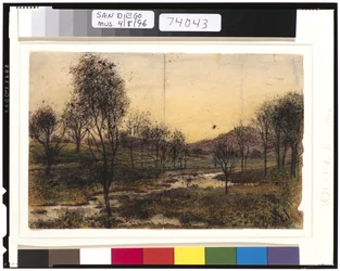 木、丘、小川、1901-15
