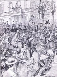 クイーンズが最後にロンドンを訪れたのは1900年3月、イギリスのカッセルの歴史、1900年代のイラスト