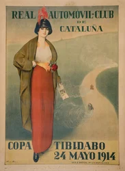 カタルーニャ王立自動車クラブポスター