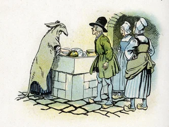 シャルル・ペロー童話の挿絵 "Peau d