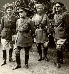 ジョンフレンチ卿、BEF司令官、フランス、第一次世界大戦、1914年〜1915年。