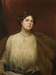 デイム・クララ・バット 1906年頃 （油彩・キャンバス