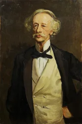 詩人コヴェントリー・パトモアの肖像 1823-1896 .