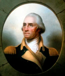 ジョージワシントン1732-99、初代アメリカ合衆国大統領1789-97。