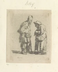 Bedelaar en bedelares in gesprek 原画集85点（連載タイトル）