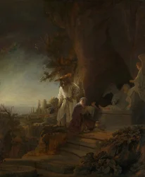 キリストがマグダラのマリアに現れた Noli me tangere、1638 年。