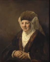 歳の女性の肖像画、1655