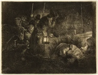 羊飼いの崇拝：夜の作品