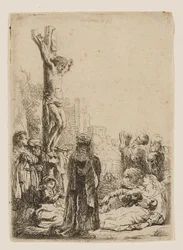 「磔刑」：小版画
