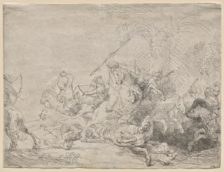 大きなライオン狩り