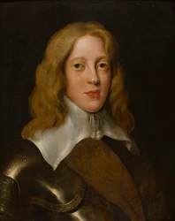 ホンの肖像画。 エドワード・ラッセル（1626-1665）、1636-50年頃（キャンバスに油彩）