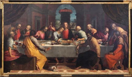 最後の晩餐、1604年。