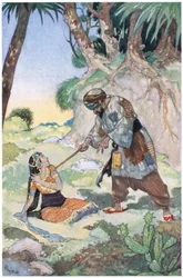 彼は彼女をひどく殴り始め、彼女は助けを求めて叫んだ、1930年代