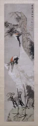 ツル、マツ、地衣、1885 年。