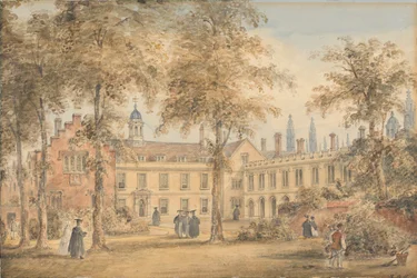 Trinity Hall from the Garden, Cambridge   1442322   ja       japanese Successfully Translated  Original: Clapton Translat: Clapton 1443590 ja japanese Successfully Translated Original: Mountainous Landscape With Ruin (pen, ink and ink wash over pencil on o