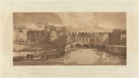 Vista da Pont St. Michael, tirada da Pont Neuf, 1803
