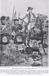 カダロールのエアコート卿、「ハッチンソンの国家の歴史」のイラスト