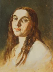 狂牛病の女性の肖像画