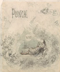 Otsikkosivu teokselle Punch, vol. VIII