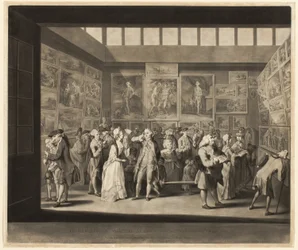 1771年の王立絵画アカデミーの展覧会