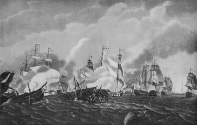 サンドミンゴ沖での行動、c1807