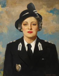 Muriel Elsie Gamage, n. 1950 (öljy kankaalle)