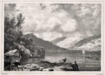ローモンド湖、1826年。