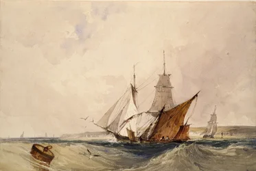 ケント州の海岸での海運業、1820年代