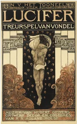演劇のルシファーのためのポスター、1910