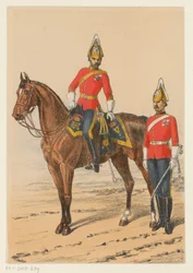 二人のイギリス兵 英国軍の制服の 9 つの表現 (シリーズ タイトル)