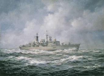 HMSエクセターアットシー、1990