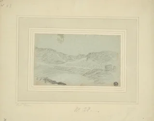 丘陵地帯の風景