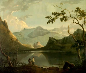 Snowdon from Llyn Nantlle, North Wales, c.1765-67 (oil on canvas)   1397633   ja       japanese Successfully Translated  Original: Jeanne Granier, 1896. Translat: Jeanne Granier, 1896. 1169326 ja japanese Successfully Translated Original: Portrait of Emili