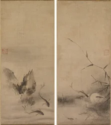 魚と岩; 魚と海藻