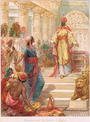 Ernest Nisterによる「Bible Stories」のイラスト、1910年頃（カラーリソ）