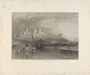 Dunstanburghin linna, Northumberland