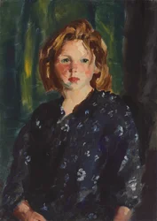 少女の肖像、1928