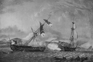 ブランチとピケ、c1795