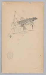 屋上のテラス