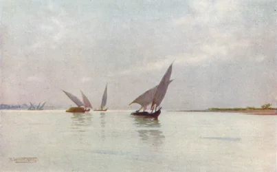 ナイル川の銀色の日、c1880、1904