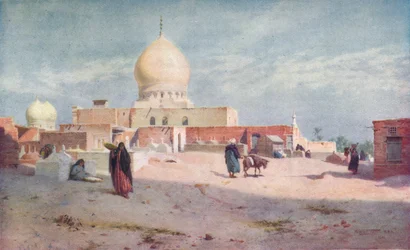 ダミエッタのシェイクスの墓、c1880、1904