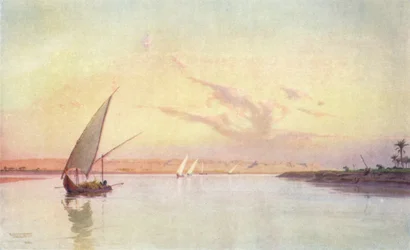 Tel-El-Amarna、アッパーサイド、c1880、1904