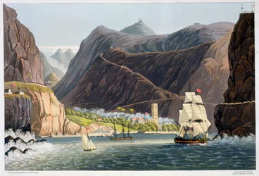 道路、セントヘレナ、1815