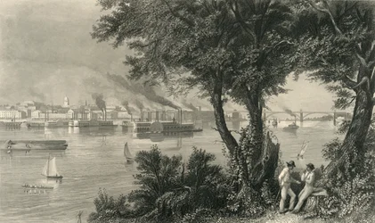 「セントルイス市」、1874 年。
