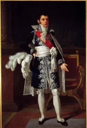 ロヴィゴ公爵アンヌ・ジャン・マリー・レネ・サヴァリー（1774 - 1833）の肖像。ロベール・ルフェーヴル（1755-1830）による絵画