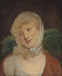 マリア伯爵夫人ワレフスカ1786-1817の肖像