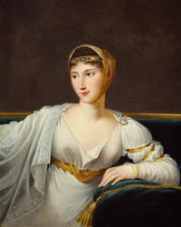 ルクレール将軍の妻、ポーリーヌ・ボルゲーゼ王女の肖像（油彩・キャンバス